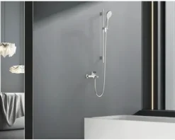 Jungborn Badewannenarmatur SIGMA DVGW geprüft chrom schwarz