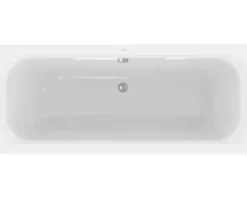 Jungborn Rechteckbadewanne SIANA 80 x 190 cm weiß glänzend