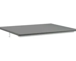 Jungborn Waschtischplatte QUATTRO 61 x 46 cm Uni ohne Ausschnitt