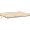 Jungborn Waschtischplatte SEDICI 61 x 50 cm Tabacco Eiche ohne Ausschnitt
