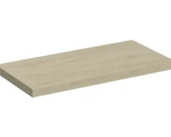 Jungborn Waschtischplatte TRENTA Breite ab 60 cm bis 250 cm x 50,2 cm Kendal Eiche Natu ohne Ausschnitt