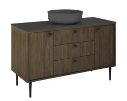 Jungborn Waschtischunterschrank PRIMUS BxHxT 1200 x 720 x 456 mm Frontfarbe nussbaum