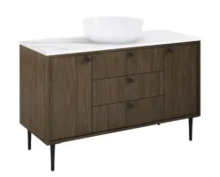 Jungborn Waschtischunterschrank PRIMUS BxHxT 1200 x 720 x 456 mm Frontfarbe nussbaum