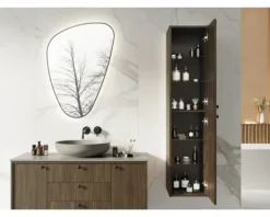 Jungborn Waschtischunterschrank PRIMUS BxHxT 1200 x 720 x 456 mm Frontfarbe nussbaum