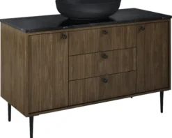 Jungborn Waschtischunterschrank PRIMUS BxHxT 1200 x 720 x 456 mm Frontfarbe nussbaum