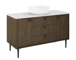 Jungborn Waschtischunterschrank PRIMUS BxHxT 1200 x 720 x 456 mm Frontfarbe nussbaum