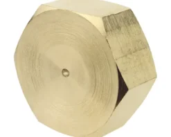Kappe 3/8" messing
