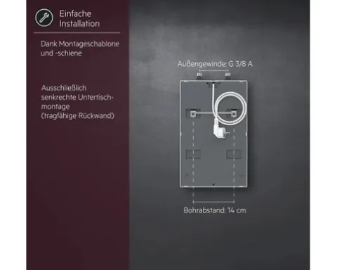 Kleinspeicher AEG U 5 Untertischboiler 5 Liter Niederdruck mit Stecker