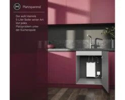 Kleinspeicher AEG U 5 Untertischboiler 5 Liter Niederdruck mit Stecker