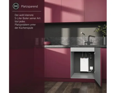 Kleinspeicher AEG U 5 Untertischboiler 5 Liter Niederdruck mit Stecker