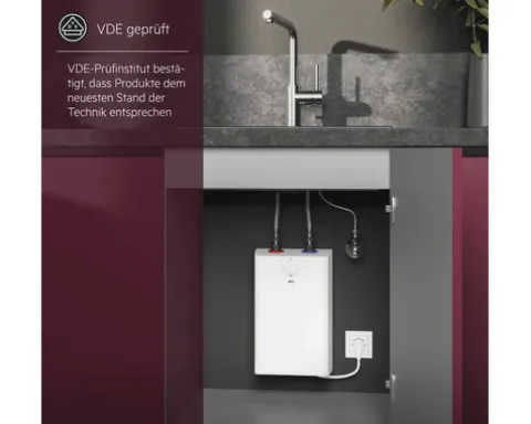 Kleinspeicher AEG U 5 Untertischboiler 5 Liter Niederdruck mit Stecker