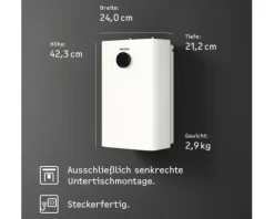 Kleinspeicher STIEBEL ELTRON SNU 5 Plus Untertischboiler 5 Liter Niederdruck mit Stecker