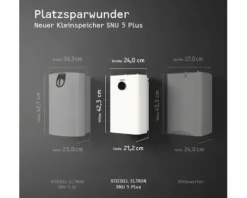 Kleinspeicher STIEBEL ELTRON SNU 5 Plus Untertischboiler 5 Liter Niederdruck mit Stecker