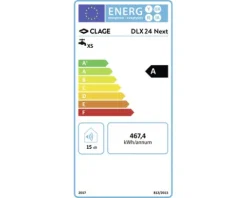 Komfort-Durchlauferhitzer CLAGE DLX 24 Next elektronisch 24 kW