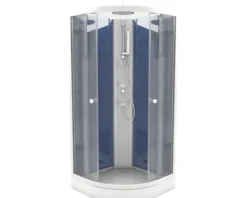 Komplettdusche Aurlane Night Blue 85 x 85 x 220 cm weiß