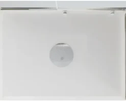 Komplettdusche Aurlane Silver zen 80 x 110 x 217 cm silber-matt