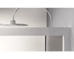 Komplettdusche Aurlane Study 90 x 90 x 225 cm silber-matt