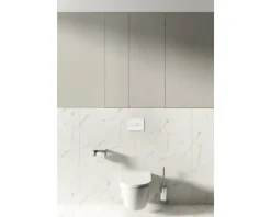 LAUFEN Wand-WC Set LIDA Tiefspüler ohne Spülrand weiß glänzend mit Silent flush Spültechnik und WC-Sitz mit Absenkautomatik sowie leicht abnehmbar H866LI10000001
