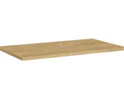 LAUFEN Waschtischplatte LIDA 80,4 x 46,4 cm Casella Eiche Natur