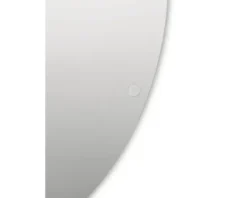 LED Spiegelschrank DSK Silver Ring Ø 60 cm silber IP 24