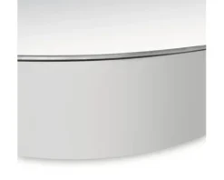 LED Spiegelschrank DSK Silver Ring Ø 60 cm silber IP 24