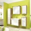 LED Spiegelschrank pelipal Prato II 75cm Eiche Natur quer 045.467569 IP 20
