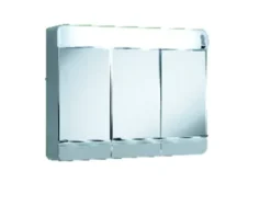 LED Spiegelschrank Sieper Alida weiß 68,5x54,5 cm IP20 inkl. LED Lichtleiste