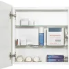 Medizinschrank Sieper weiß/silber 39x39 cm