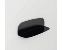 Metallablage Devo Oval BxHxT 30x9.1x9.1 cm schwarz