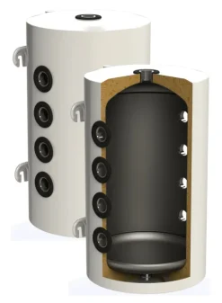 Mischflasche für Heizkreis 80 Liter