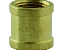 Muffe 1/2" messing