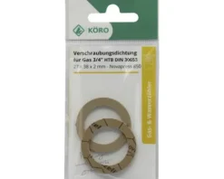 Novapress 850-Ring 27 x 38 x 2 mm 3/4" für Verschraubung Gas