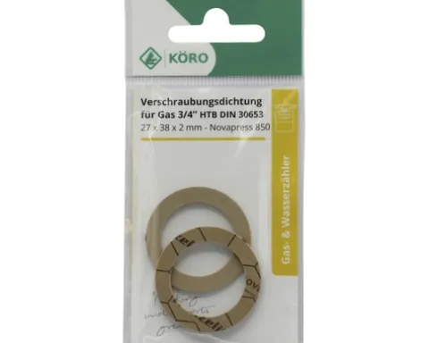Novapress 850-Ring 27 x 38 x 2 mm 3/4" für Verschraubung Gas