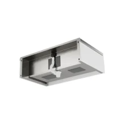 NOVUM 80 weiß Edelstahl Ausgussbecken