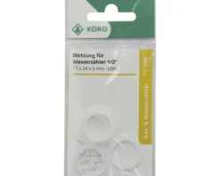 PE-Ring 1/2" 17 x 24 x 2 mm für Wasserzähler