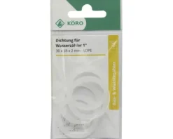 PE-Ring 1" 30 x 38 x 2 mm für Wasserzähler
