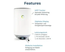 Photovoltaischer Hybridboiler Fothermo 30 Liter