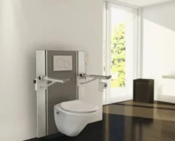 Pressalit Montageelement SELECT TL2 für WC Bauhöhe 1,23 m höhenverstellbar mit Wandablauf R8322112
