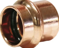 Pressfitting Kappe Kupfer Presskontur V + M 15 mm DVGW für Kupferrohr