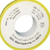PTFE-Gewindedichtband 0,1mm stark x 12 mm x 12 m DVGW