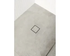 Punktablauf hansgrohe RainDrain Spot 150/150 edelstahl gebürstet rückseitig befliesbar 56112800