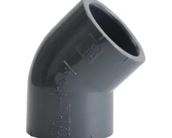 PVC Winkel 45° 32mm grau