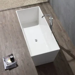 Quadratische Badewanne freistehend | York