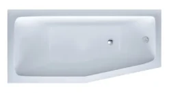 Raumspar Badewanne 60x80x170cm rechts ,weiß