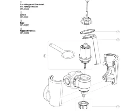 Rückspülfilter mit Magnetabscheidung SYR HF 3425 compact 1" 3425.25.000