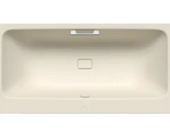 Rechteckbadewanne KALDEWEI ASYMMETRIC DUO 740 mit Griffbohrungen 80 x 170 cm warm beige 20 matt 274010110661