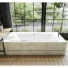 Rechteckbadewanne KALDEWEI ASYMMETRIC DUO 740 80 x 170 cm pergamon glänzend 274000010231
