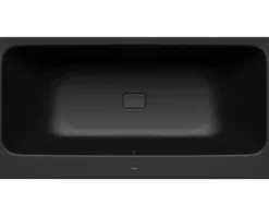 Rechteckbadewanne KALDEWEI ASYMMETRIC DUO 740 80 x 170 cm schwarz matt 274000010676