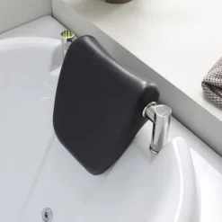 Rechteckige weiße Einbaubadewanne mit Whirlpool, Version rechts | Diletta