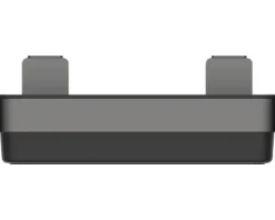 REIKA Duschkorb Ovaro magnetisch schwarz matt ohne Montageplatte